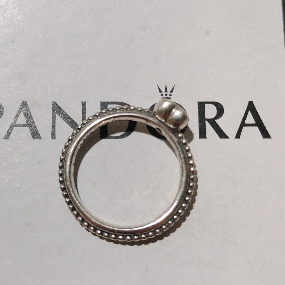 Pandora Sterling Silver One Love Stackable Heart … - image 3